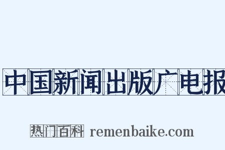 中国新闻出版广电报是什么意思的图片